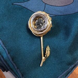 Hattie Carnegie Vintage Flower Pin